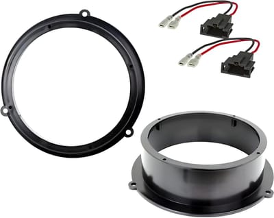 Luidsprekeradapter Achterdeur - Speakerhouder Set - Audi Audio Upgrade - Plug & Play Installatie - 165 mm DIN