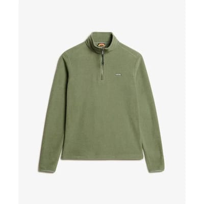 Superdry - Polarfleecetrui met halve rits - Dames - Truien