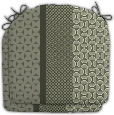 Madison - Zitkussen - Universeel - 2 stk. - 46x48 cm - Pasa Groen - Stapelstoel - Groen