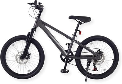 Kinder Mountainbike 20 Inch Lichtgewicht Aluminium Frame Grijs