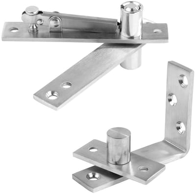 Store_7 - Draaibaar scharnier - Verborgen deur - 180° rotatie - Zware scharnier - Eenvoudig te installeren - Geschikt voor houten deuren - Model L0280
