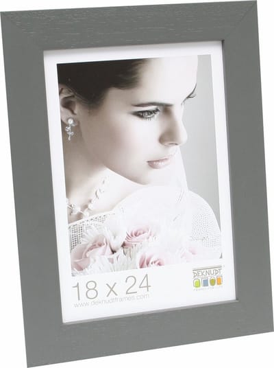 Deknudt Frames Basic, breed grijs, hout fotomaat 70x100 cm