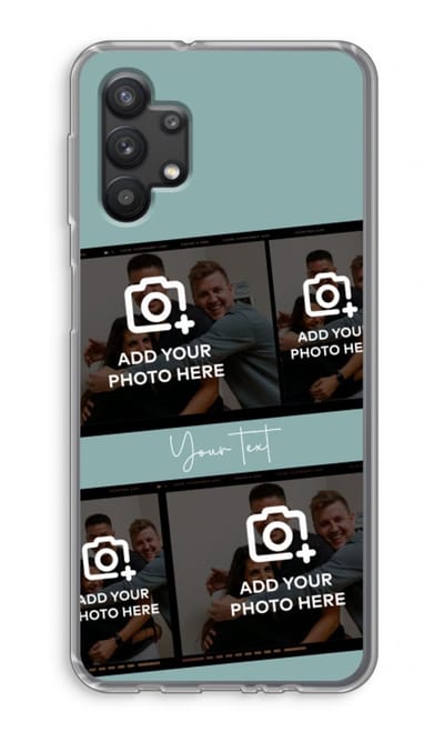 Gepersonaliseerd - Case Company® - Hoesje geschikt voor Samsung Galaxy A32 5G hoesje - Filmrol N°2 - Soft Cover Telefoonhoesje - Bescherming aan alle Kanten en Schermrand