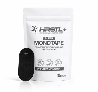 HRSTL+ Mondtape - 35 stuks - Anti snurk slaap strips - Mondpleister - Mouth tape - Zacht voor de huid - Hypoallergeen - Mond tape - Beter slapen - Ondersteunt neusademhaling