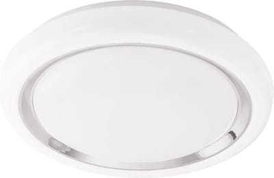 EGLO Capasso - Wand/Plafondlamp - 1 Lichts - Wit, Chroom