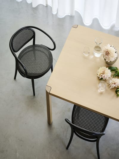 Thonet 210 R Stoel - ThonetDarkMelange
