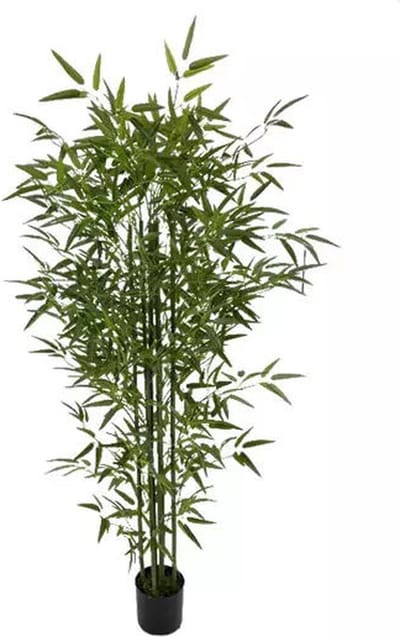 Kunstplant Bamboe Groen 180 cm