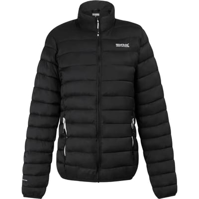 Gevulde Jas Wandelen Dames Hoge Kraag Quilted Design