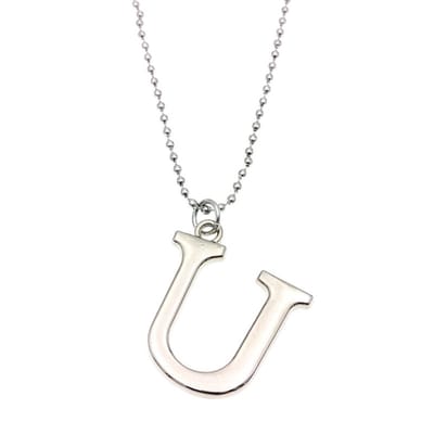 Ketting Met Letter - U