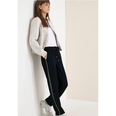Broek met banddetail