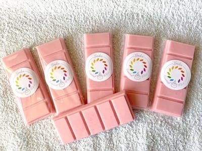 Waxmelts IMPERIAL ROSE GOOD HABITS waxmelt parfum geur - Linden - handgemaakt - 100% sojawax - aromatic - voor geurbrander - huisparfum -