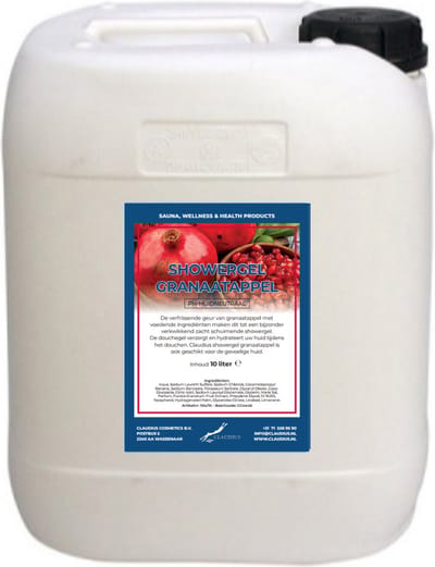 Claudius Douchegel Granaatappel 10 liter - Showergel