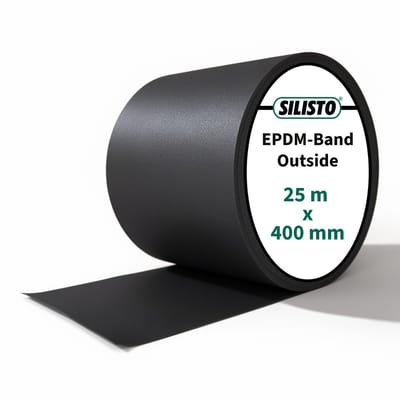Afdichtingstape - Butylrubber folie - Buitenafdichting - Weerbestendig EPDM - 400 mm x 25 m