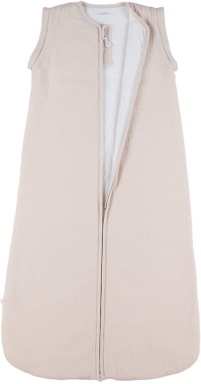 Noukie’s Slaapzak - Afneembare Mouwen - Beige - 100 cm