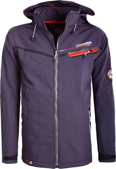 Geographical Norway Softshell Jas Grijs Turbo Dry Tapaya - XL