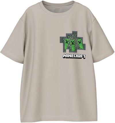 NAME IT - NKMASANT MINECRAFT SS NREG TOP BFU - Jongens - T-shirts
