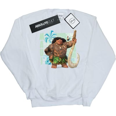 Disney Jongens Moana Maui Sweatshirt (Wit)