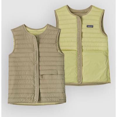 Patagonia Lw Reversible Down Vest Vest grijs
