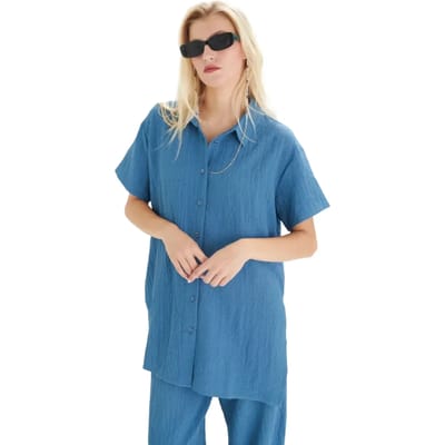 Dameshemd met korte mouwen 24 Colours