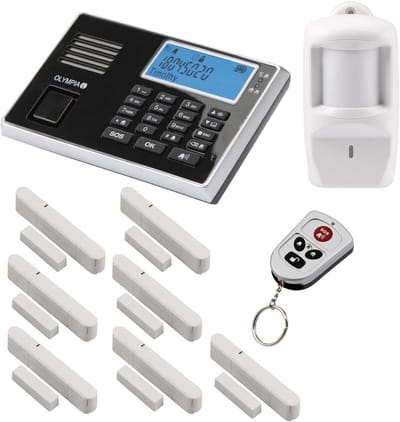Draadloos Alarmsysteem - Beveiligingsset GSM - Huis Beveiligen - Handsfree Bellen - 32 Sensoren Uitbreidbaar - Blauw