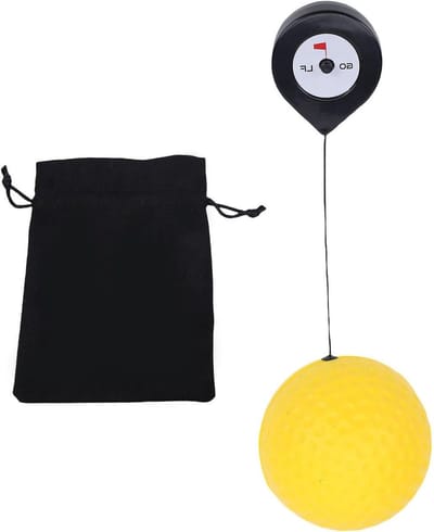 Swing Trainingshulpmiddel - Houdingscorrector Bal - Golfswing Verbeteren - Slimme Feedback Bal - 8.5 x 8 x 8 cm - Zwart