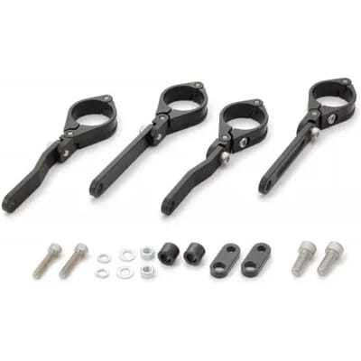 Set verstelbare koplampsteunen Daytona CNC