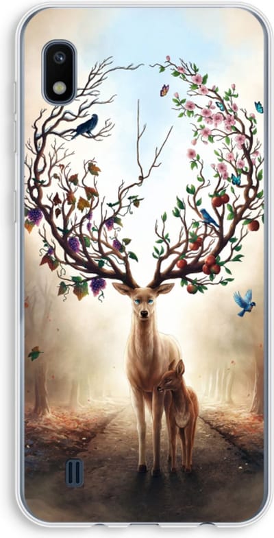 Case Company® - Hoesje geschikt voor Samsung Galaxy A10 hoesje - Seasons Change - Soft Cover Telefoonhoesje - Bescherming aan alle Kanten en Schermrand