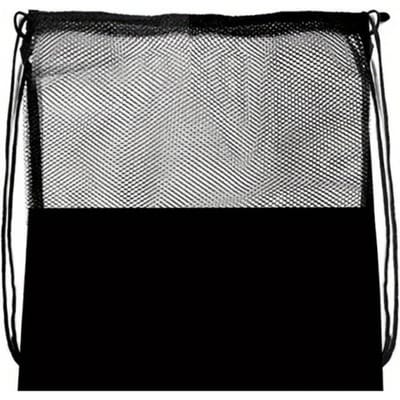 Draagbare Rugzak met Trekkoord voor Basketbal Mesh Tas Voetbal Voetbal Volleybal Bal Opbergtassen Buitensporten Reizen Gym Yoga gray