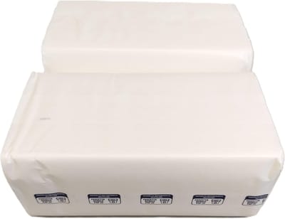 Papieren Handdoeken - Zelf Serveerend - Hygiënisch Afdrogen - 2 Laags Cellulose - 22x21 cm