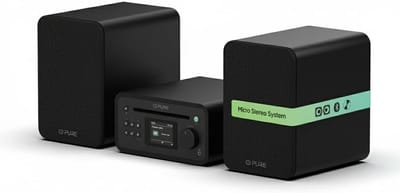 Compacte Stereo Installatie met CD-speler DAB+ Radio en Bluetooth - 40W