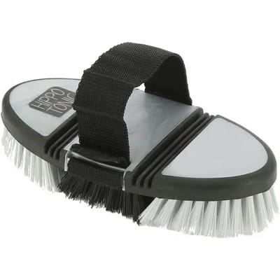Hippotonic softgrip paardenborstel