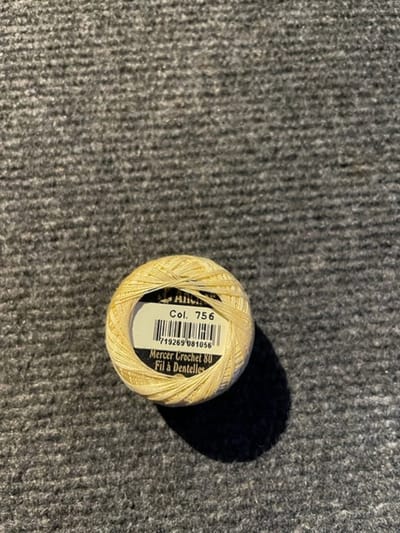Haakgaren extra fijn Anchor special dentelles no.80   Kleur 756