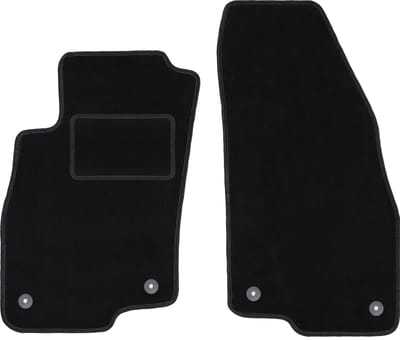 Voormatten zwart voor: Alfa Romeo Mito hatchback (2008-2019)