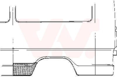 Van Wezel - ACHTER SCHERM VOOR MERCEDES BENZ BUS 207-410 1977-1995 ARC296230VWAN