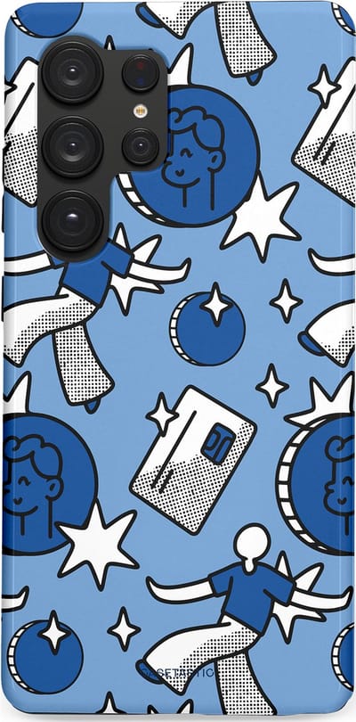 Casetastic Hoesje Geschikt voor Samsung S25 Ultra - Stijlvolle Beschermende Duo-layer Case - Geldroute