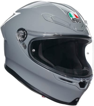 AGV S K6 E2206 Nardo grey Integraalhelm MPLK - Maat L - Integraal helm - Scooter helm - Motorhelm - Grijs - Scooterhelmen mannen en vrouwen.