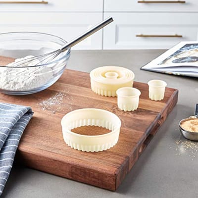 Ronde uitsteekvormpjes voor de perfecte decoratie in de keuken - 9-delig set