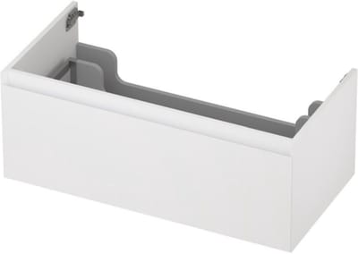 INK - Onderkast 1 Lade Greeploos Gelakt 45gr - 700x450x350 Mm - Mat Wit