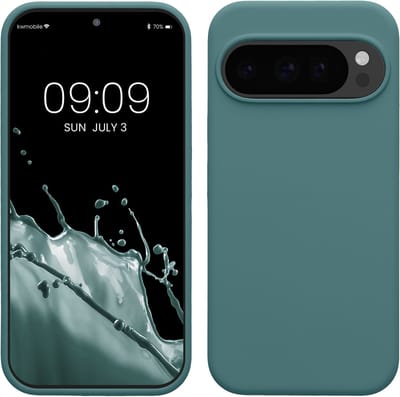kwmobile telefoonhoesje geschikt voor Google Pixel 10 / Pixel 10 Pro - Hoesje met siliconen coating - Smartphone case in antieksteen