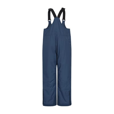 Mountain Warehouse Kinderen/Kids Falcon Extreme Waterdichte Bib Front Sneeuw Ski Broek (Marineblauw)