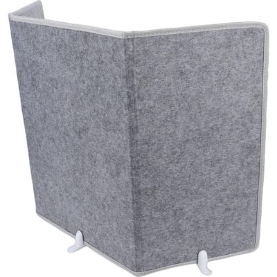 Chauffe-pieds et jambes sous le bureau 200W Arrêt automatique 8 niveaux de température Chauffage de jambe avec minuterie pour gray