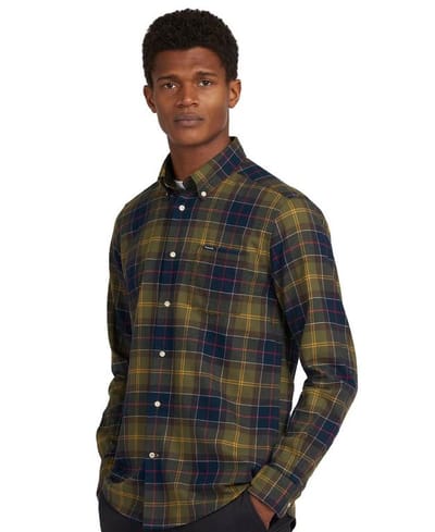 Overhemd Lange Mouw Barbour FORTROSE TAILORED SHIRT MSH4991