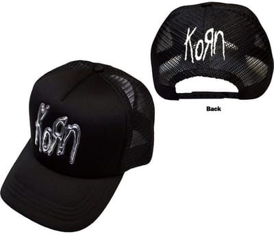 Korn - Sonic Silver Logo Trucker pet - Zwart