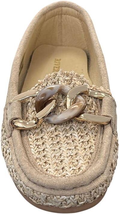 River Woods Mocassin Beige - Maat 36