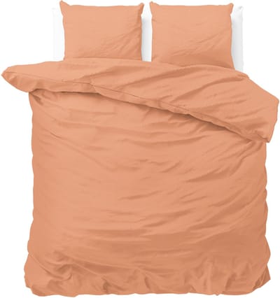 Zensation Satin Point - Dekbedovertrekset - Lits-Jumeaux - 240x200/220 + 2 kussenslopen 60x70 - Oranje