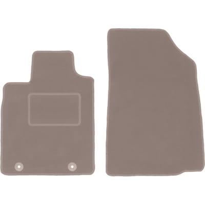 Beige voormatten voor: Dacia Sandero I hatchback, Stepway (2008-2013)