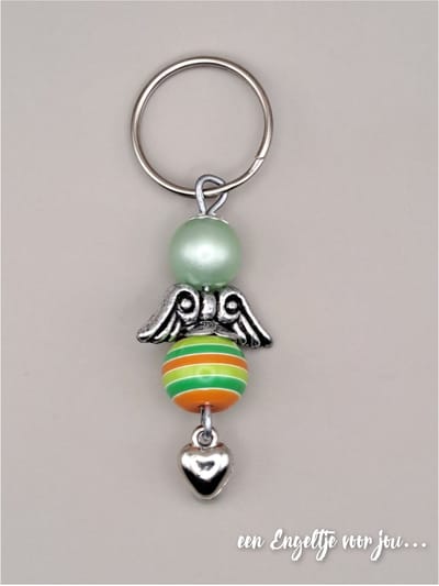 Geluksengel - Beschermengel - Geluksengeltjes - Beschermengeltje - Guardian Angel - Gelukspoppetje - Regenboog - Gelukspoppetje - Gelukshanger