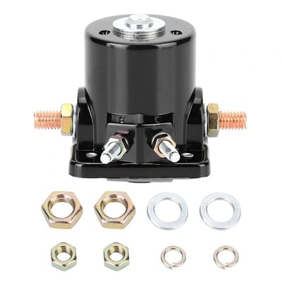 Inovra- Starterrelais Vervangt OE-nummer 383622/395419 - Anlasser/Magnetventiel - OMC Marine Buitenboordmotoren - Eenvoudige Installatie - Stabiele Prestaties - Betrouwbare Kwaliteit - Startrelais