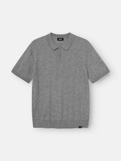 ANTWRP - Heren pull - Maat L - Mannen - GRIJS -