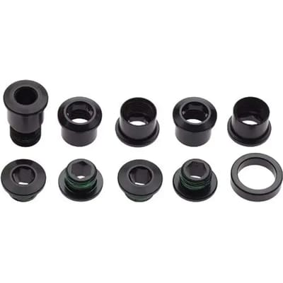 4-spaaks lange stalen lade schroefset Sram 104 BCD E-VTT